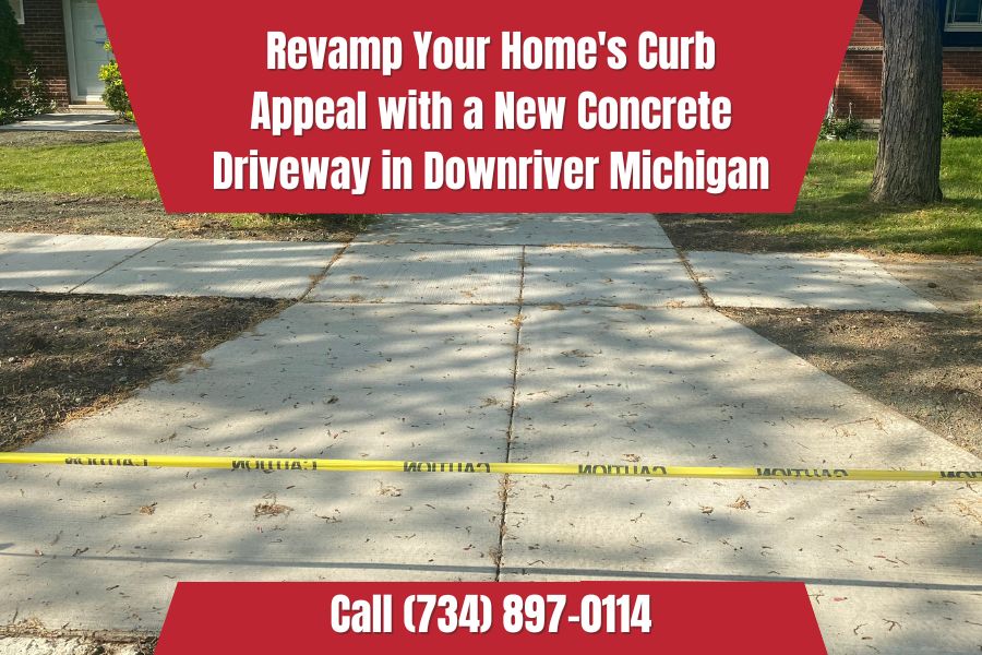 Revamp Your Home's Curb Appeal with a New Concrete Driveway in Downriver Michigan